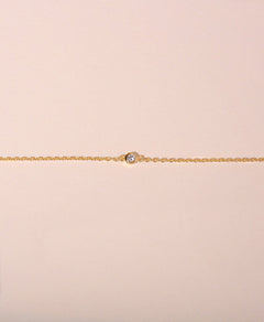 Single diamond bracelet women - Galore jewelry